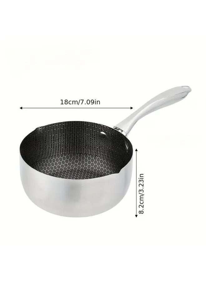Multi Functional Non Stick Snow Pot Durable Japanese Milk Pot For Frying Cooking Home Outdoor Use - Image 2
